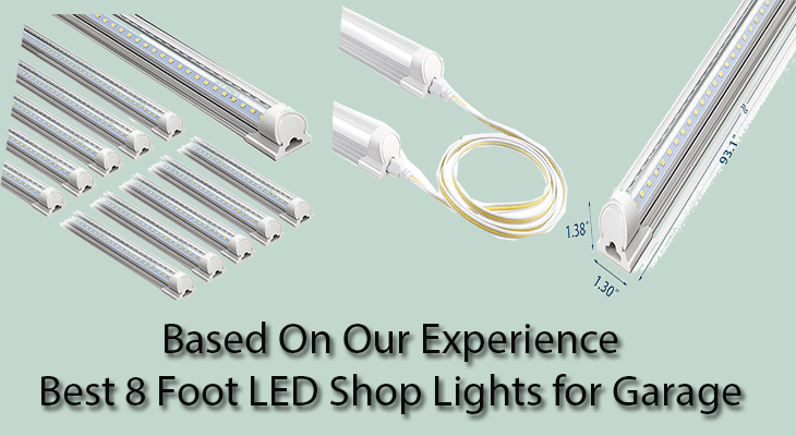 Best 8 Foot LED Shop Lights for Garage