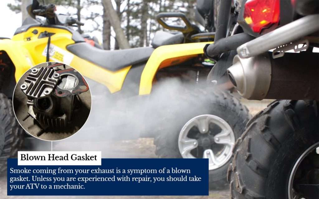 5 ATV Low Compression Symptoms (+Fixes)
